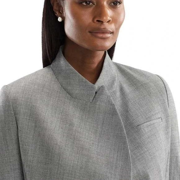 MM.LaFleur THE OLIVER 3.0 JACKET SHARKSKIN Size S Italian wool Blend Workwear - Picture 7 of 13